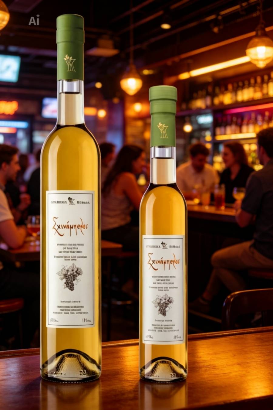 Ktima Kefala “Sxinampelos” wine with Mastic flavor