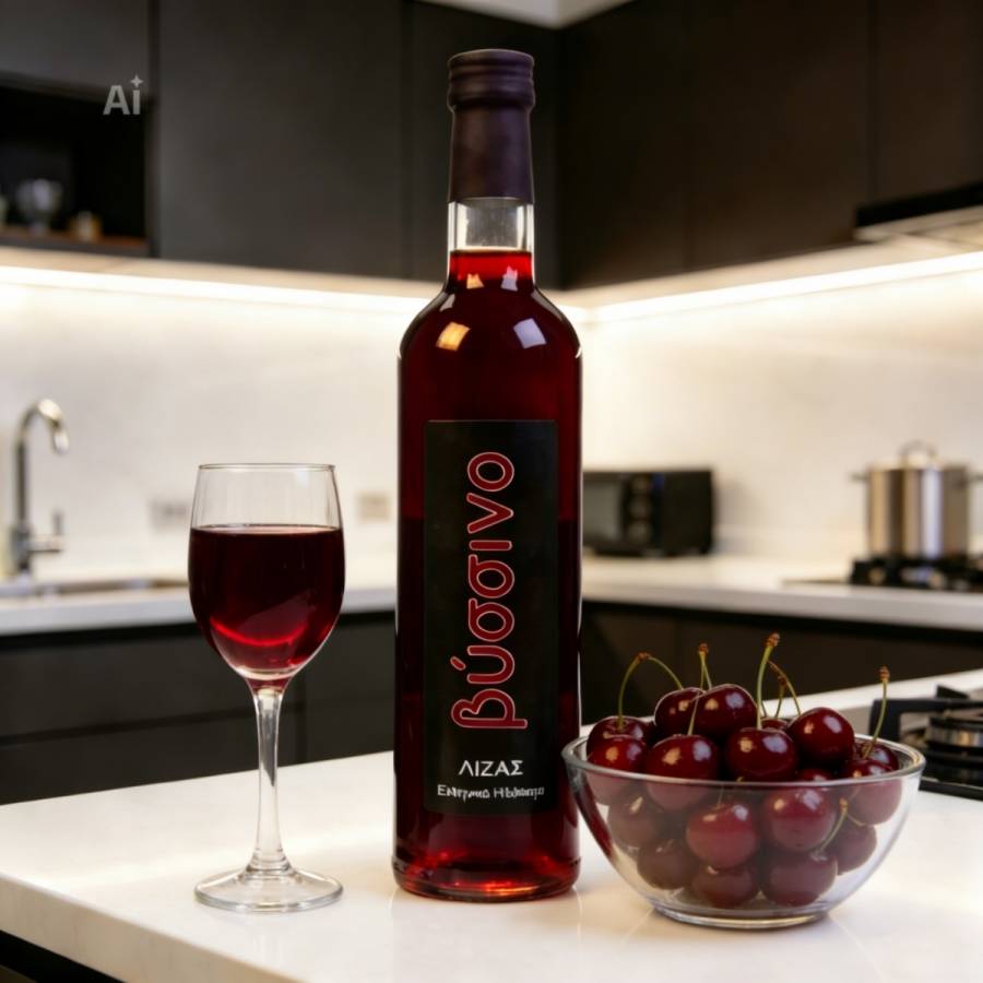 Sour cherry liqueur Lizas