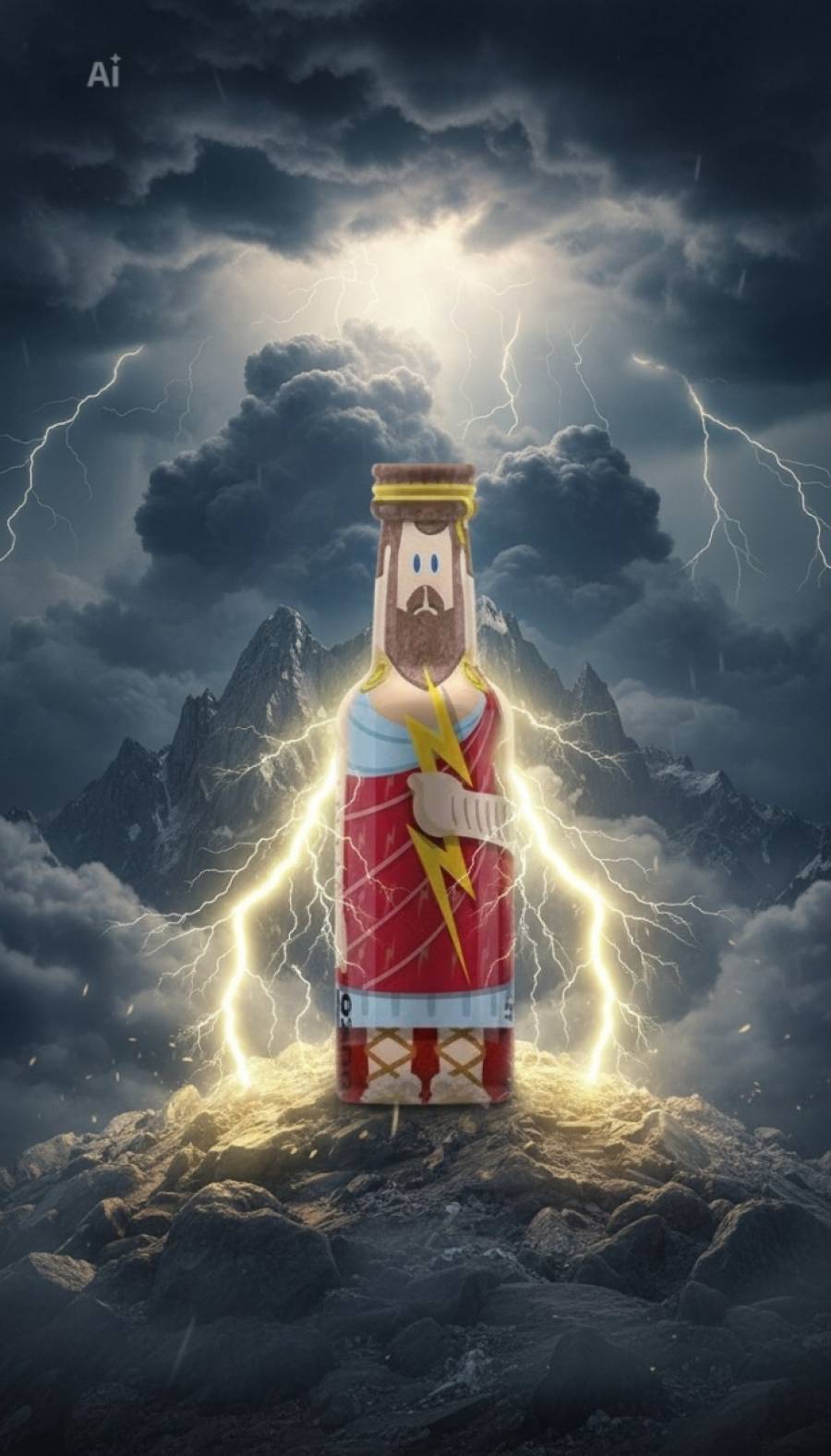 Ouzo miniature Zeus