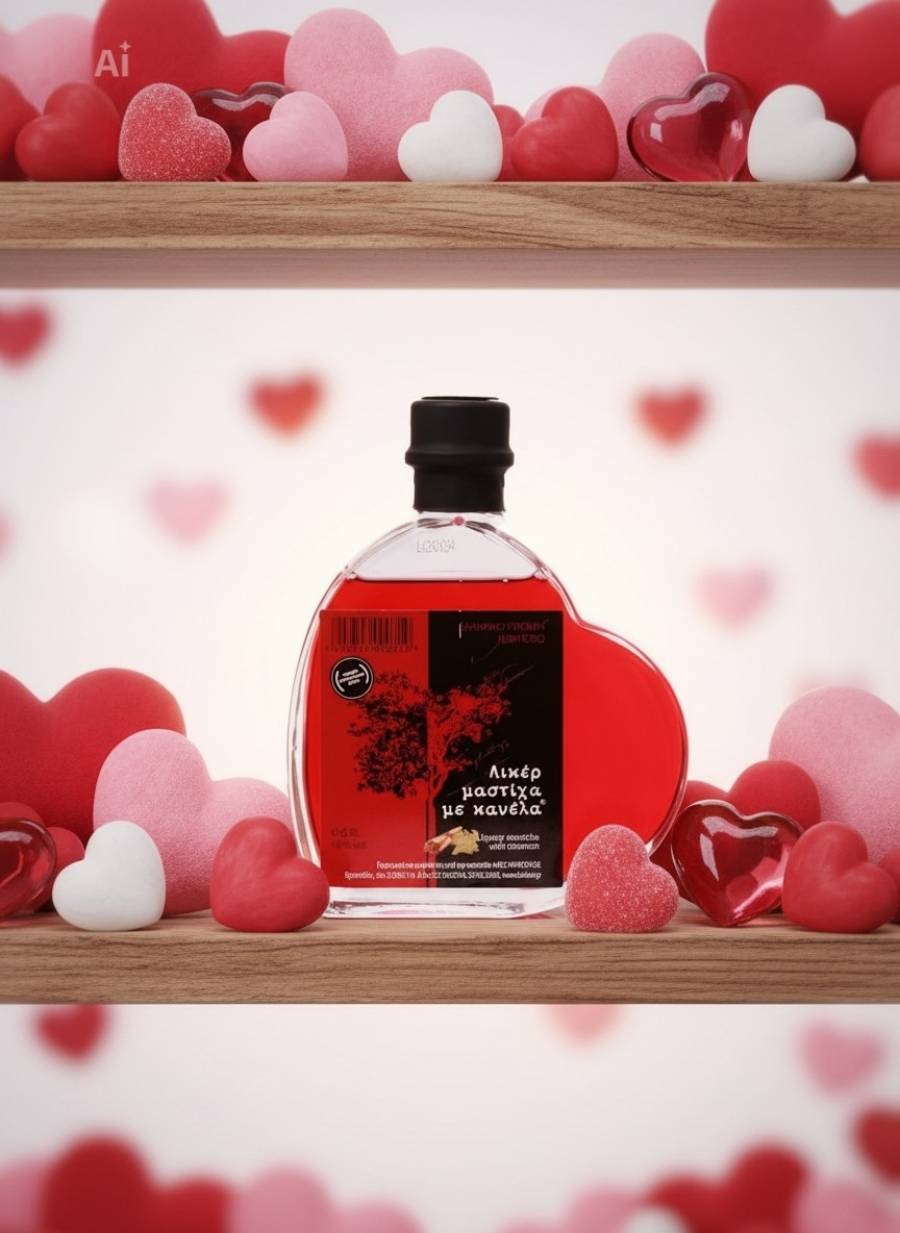 Liqueur mastic & cinamon Kakitsis (Passion)