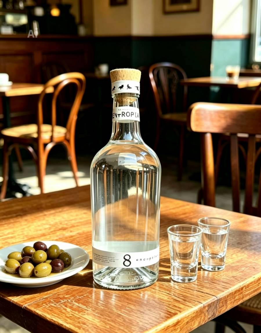 Tsipouro 8 Spourgites 200ml vol. 40%