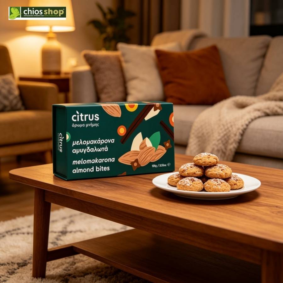 Αμυγδαλωτά μελομακάρονα 100g Citrus