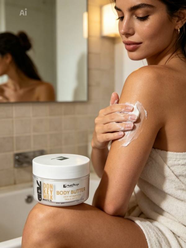 Donkey Milk Body Butter with donkey milk and mastic oil 150ml - Mastic Spa - Hand and Body care