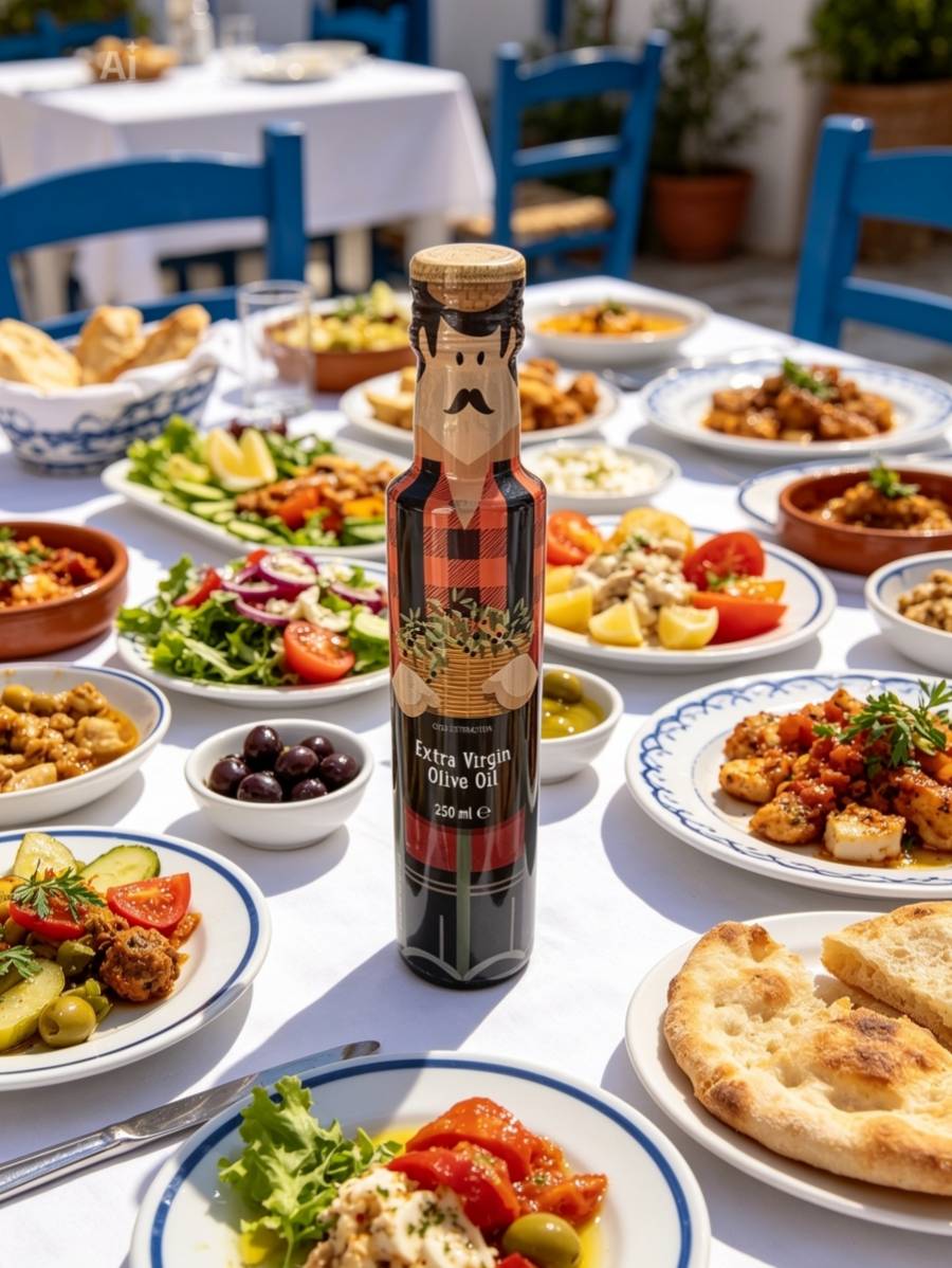 Extra virgin olive oil 250ml - GoGreek