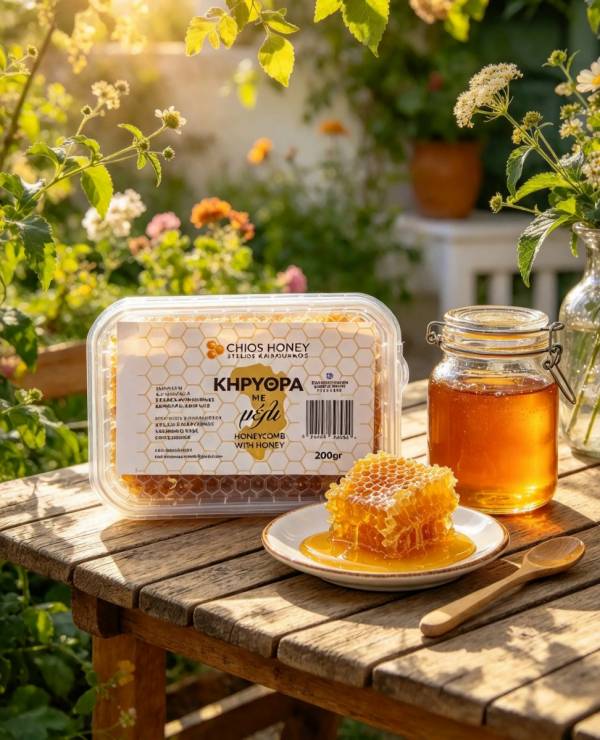 Chios honey comb 200g - Honey
