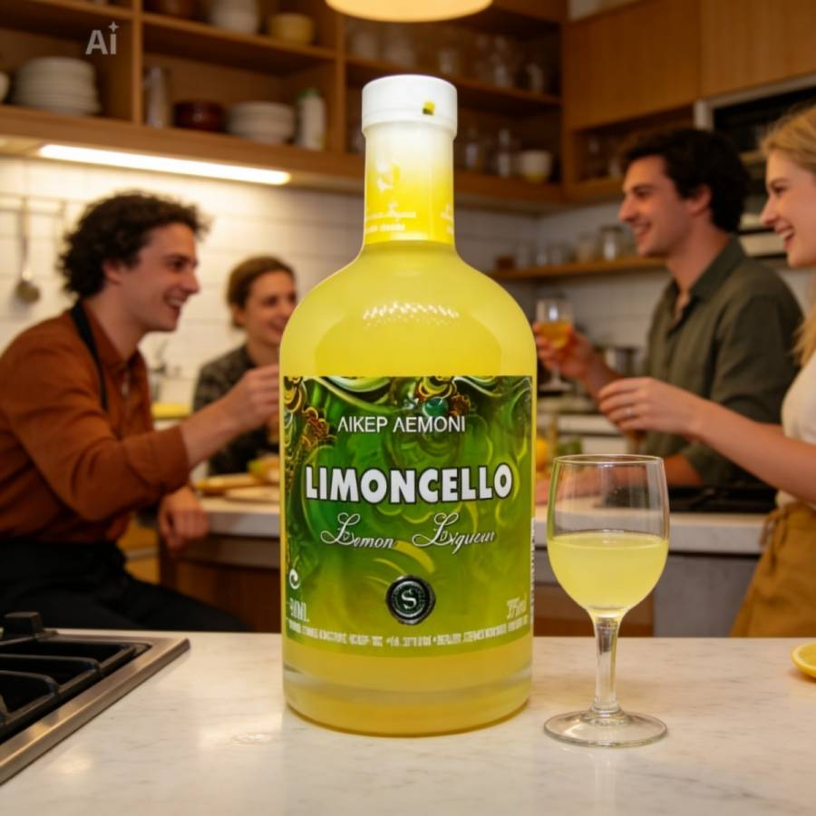 Limoncello Liqueur
