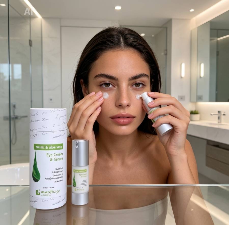 Hydrating & Antioxidant eye cream & serum-Mastic spa