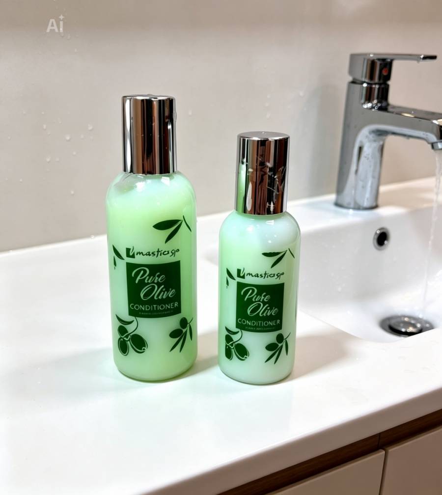 Pure olive conditioner with olive oil-mastic spa