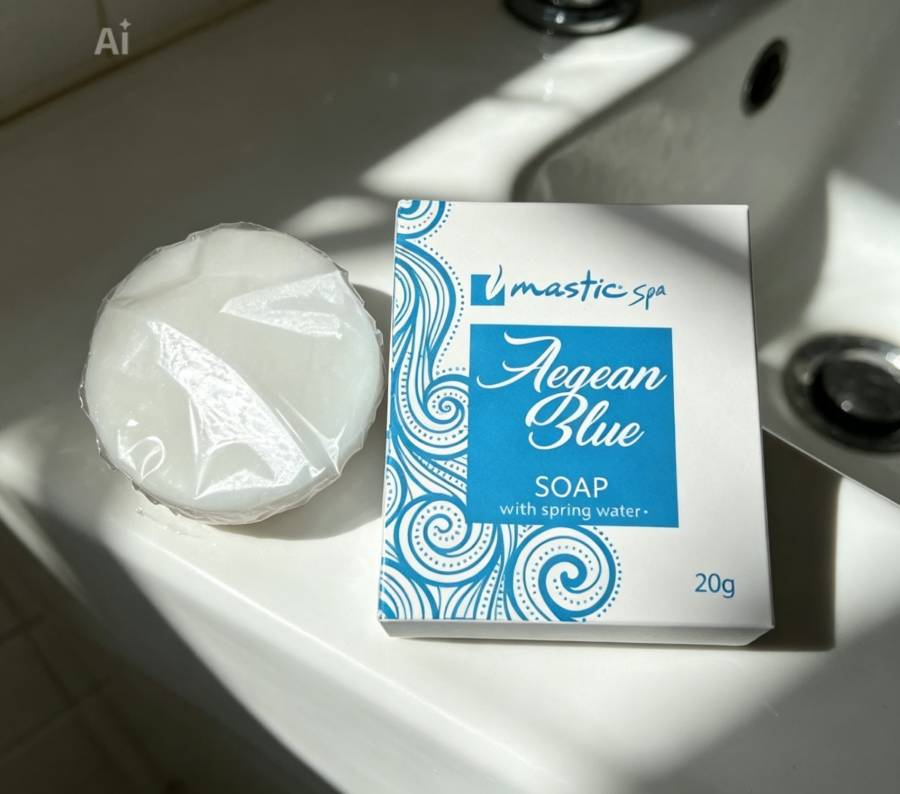 Σαπούνι Aegean Blue with spring water-mastic spa