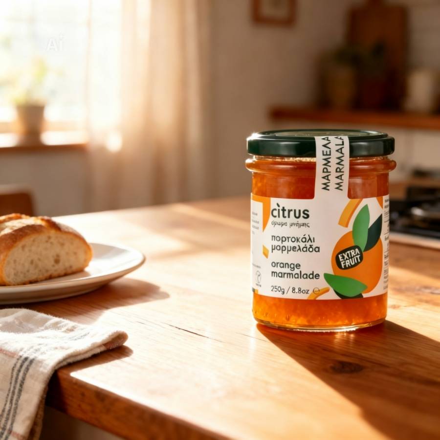 Μαρμελάδα πορτοκάλι 250g Μαρμελάδα πορτοκάλι 250g