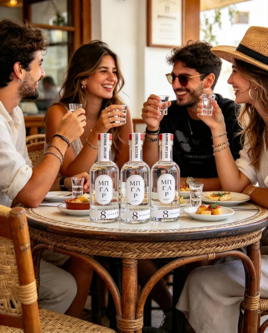 8 Σπουργίτες Τσίπουρο ΜΠΓΛΡ 200ml 8 Σπουργίτες Τσίπουρο ΜΠΓΛΡ 200ml