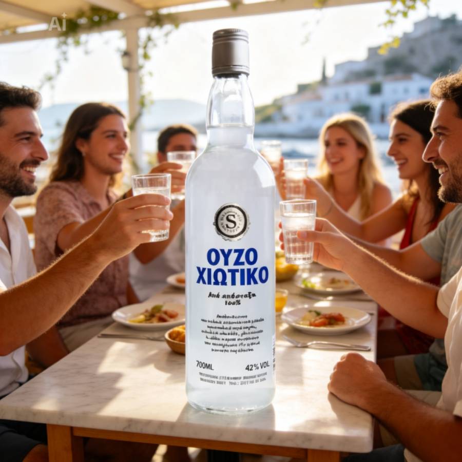 Ούζο Χιώτικο Μονογιούδης Ούζο Χιώτικο Μονογιούδης